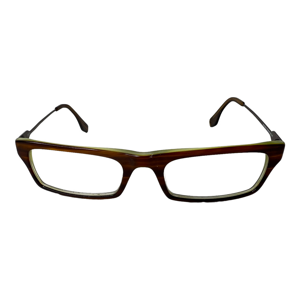 Hugo Boss Hugo 0024 Titanium Eyeglasses Frames Brown Square Full‎ Rim H3734